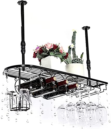 Étagère à vin industrielle murale pour sublimer votre bar de salon