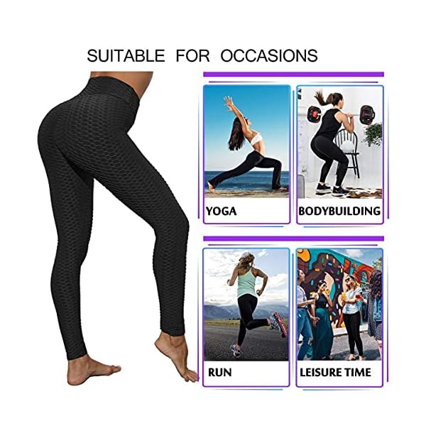 High-Waist-Slimming-Booty-Leggings-Yoga-Workout-Running-Butt-Lift-TikTok-Tights High Waist Slimming Booty Leggings Yoga Workout Running Butt Lift TikTok Tights UP01-BlackM
