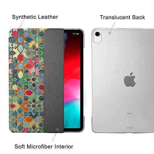 Image of DuraSafe Cases for iPad Pro 12.9 3rd Generation 2018 PC Case A1876 MTEL2HN /A MTEM2HN /A A2014 MTFN2HN /A MTFL2HN /A MTFP2HN /A MTFQ2HN /A A1983 MTHN2HN /A MTHU2HN /A MTJA2HN /A MTJ02HN /A MTJN2HN /A - Damask