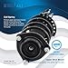 Detroit Axle - Front Struts for 2011-2016 Hyundai Elantra SEDAN Complete 2 Struts with Coil Spring 2012 2013 2014 2015 Replacement Quick Install Ready Struts Shocks Assembly