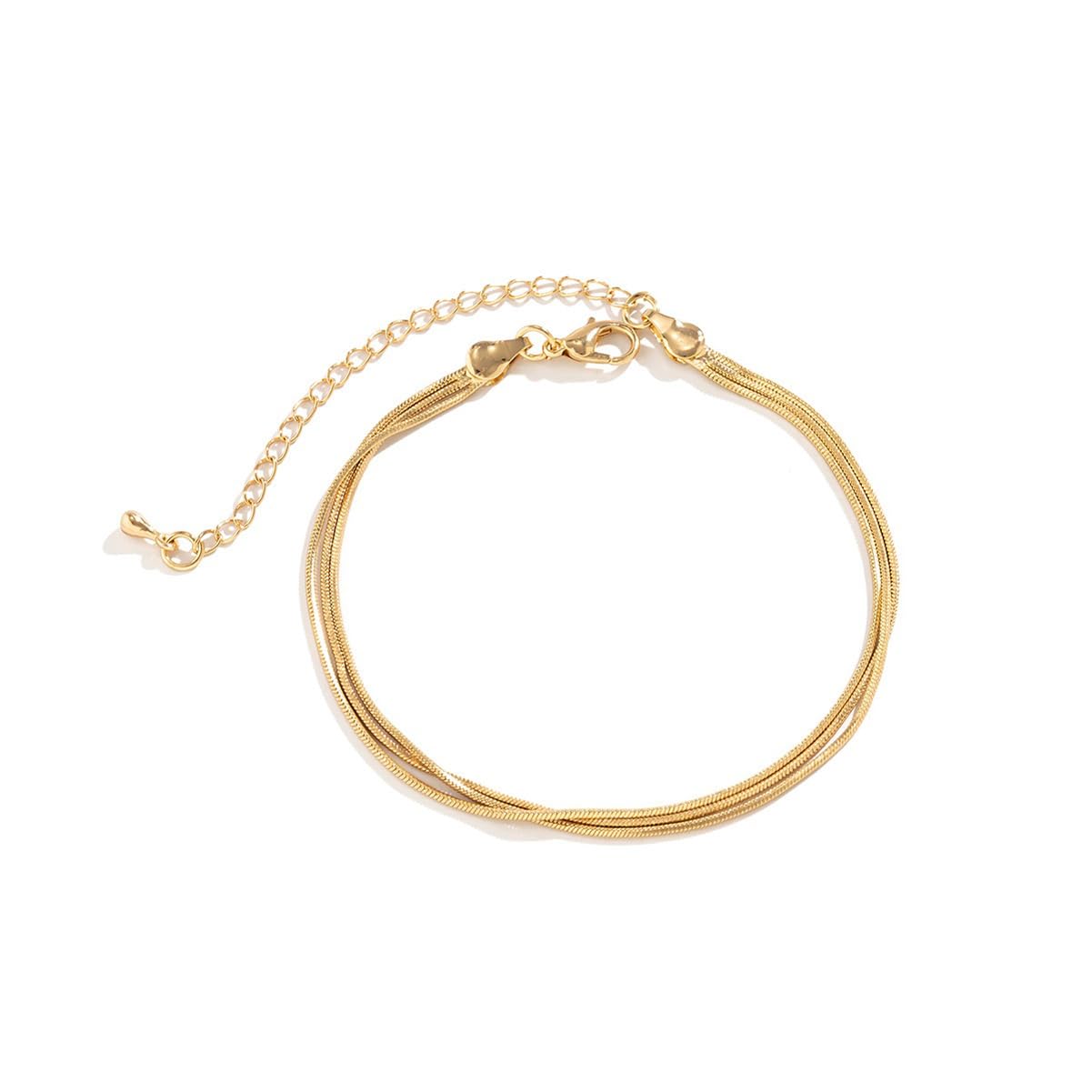 shining diva fashion Latest Stylish Gold Plated Western Anklet for Women and Girls (rrsd16902a)-picture-52