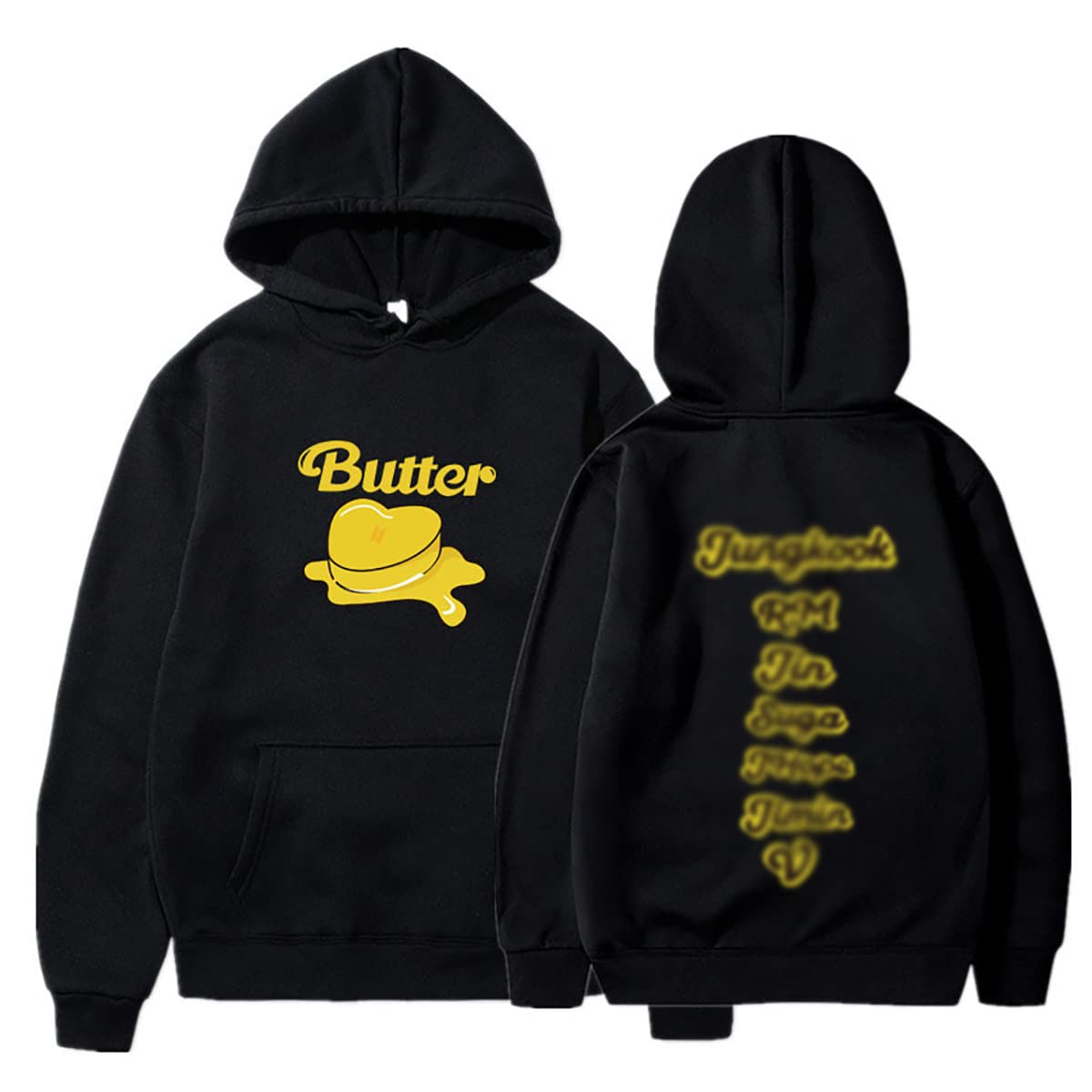 Daihuaer New Album 2021kpop Bts Butter Hoodie Graphic Hoodies