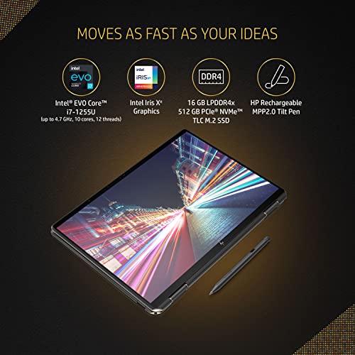 HP-Spectre-x360-12th-Gen-Intel-Evo-Core-i716GB-RAM512GB-SSD-135-inch343cm-OLED3K2K-Anti-ReflectionCorning-Gorilla-Glass-Eye-Safe-DisplayAlexaWin-115MP-IR-CameraBOFPR-Penef0053TU