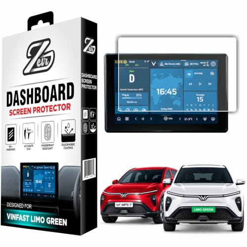 Image of ZEIR Screen Protector Compatible With VINFAST MPV 7 & Limo Green | 10.1 Inch Infotainment Guard || Anti Fingerprint | Water Resistant || Scratch Vinfast VF New Car 9H Accessories 2026 [Not Tempered Glass]