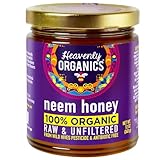 Heavenly Organics Organic Wild Forest Raw Honey Unheated -- 12 oz
