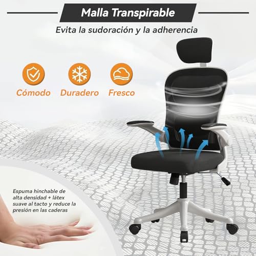 El Mejor Listado de Sillas para Oficina Walmart , listamos los 10 mejores. 30 Imagen adicional