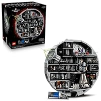 LEGO Star Wars Death Star Building Kit, Collectible Set, Creative Gift for Adults, Ultimate Collector Series Build-and-Display Model, 38 Minifigures/Figures and a Starship 75419