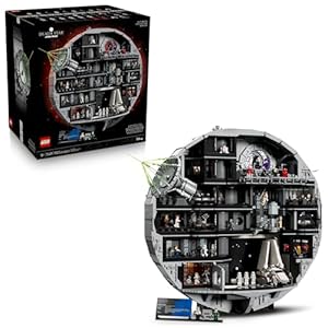 LEGO Star Wars Death Star Building Set for Adults, Ages 18+ – Collectible & Room Decor for Office, Bedroom, or Book Shelf – Fun Activity for Men, Women, & Movie Fans – Gift Idea for Birthdays – 75419