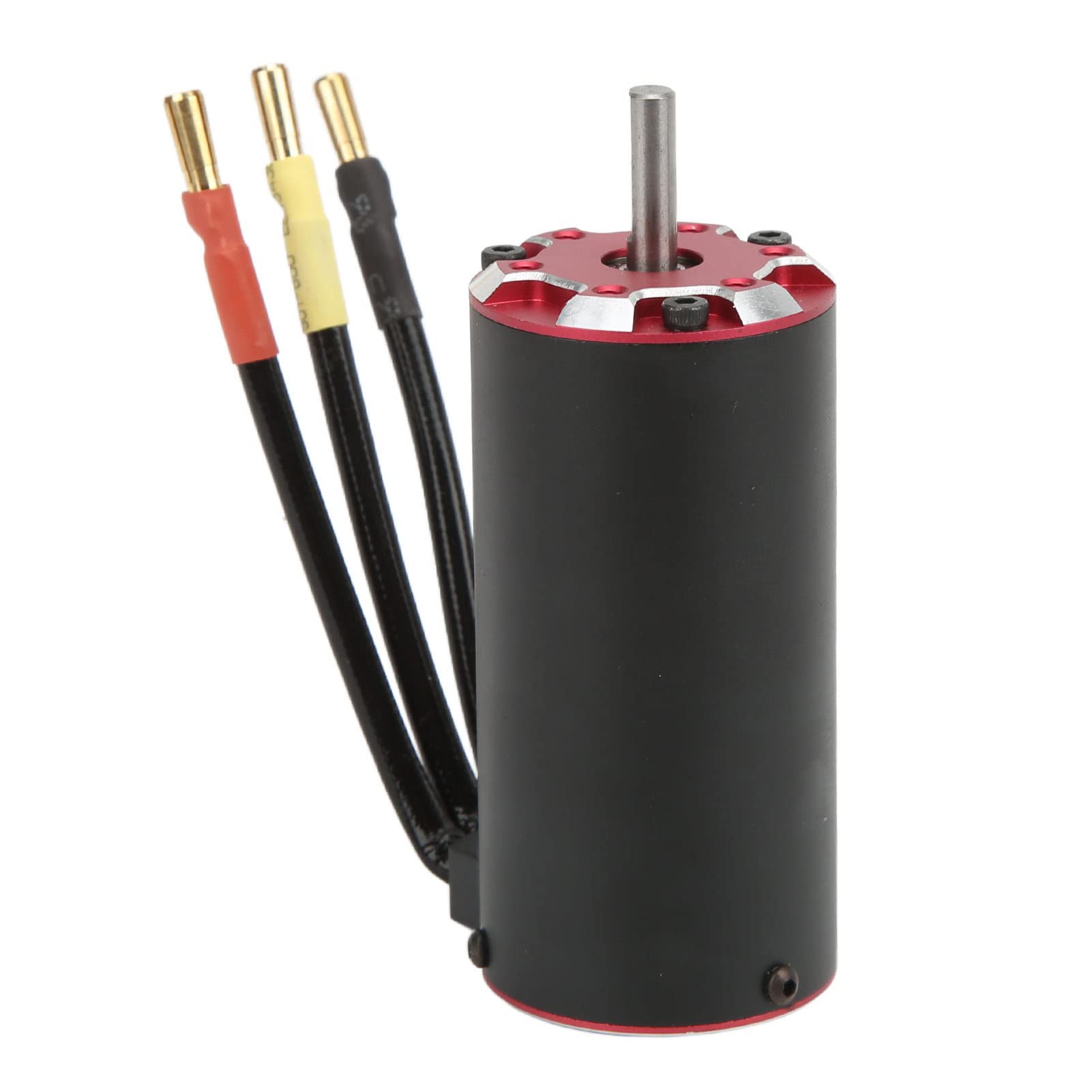 Silnik bezszczotkowy 3674 2150KV, bezszczotkowy silnik naddźwiękowy 4 z portem czujnika temperatury do samochodów z pilotem 1/8 i 1/10.