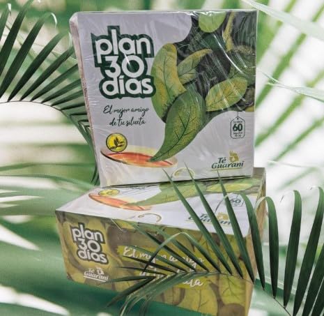 Té de Hierbas para Infusión Plan 30 Días – Pack de 4 Cajas x 60 Bolsitas | 240 Sobres de Té | Mezcla de Hierbas para Infusión | Presentación Familiar