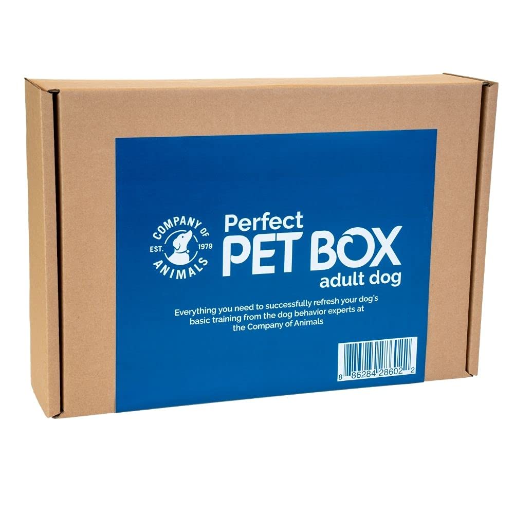 Company of Animals El Kit de Entrenamiento para Perros; con 6 Productos de línea de recuperación de 5 m; Silbato, Entrenamiento de clicker para Perros; golosinas de Entrenamiento de Entrenadores de