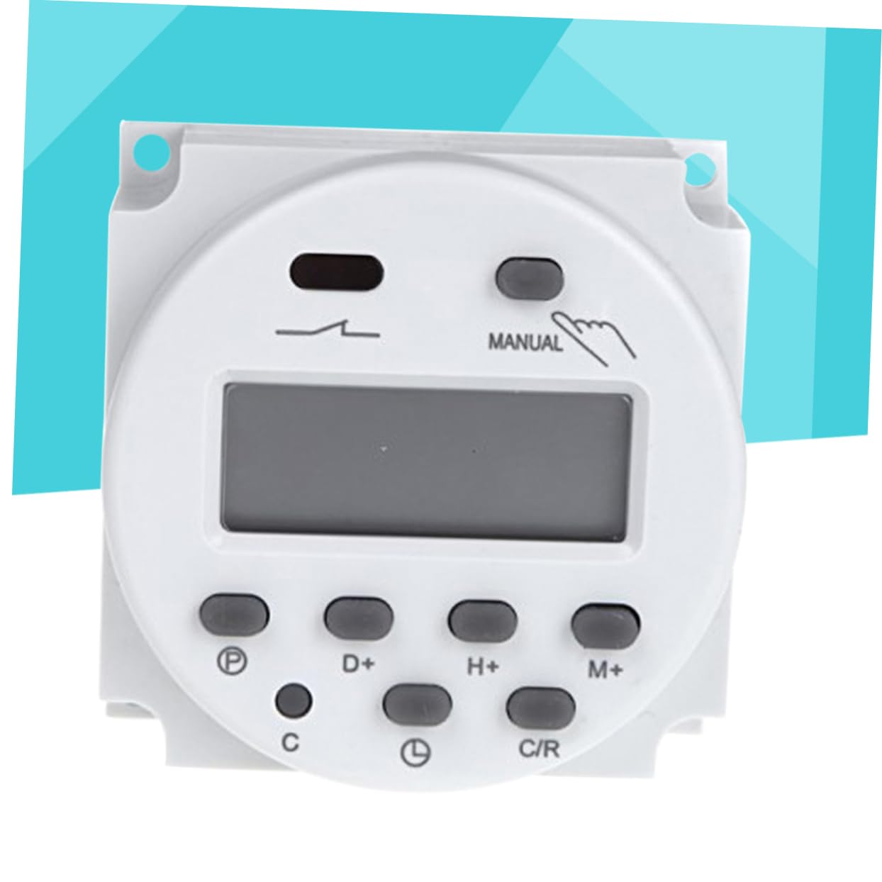 DOITOOL 3stücke Mini Zeitschaltuhr Programmierbare Timer-steckdose Für Beleuchtung Und Geräte Programme Täglich Für Innenräume Mit Backup-batterie Für Speicher Bei Stromausfall