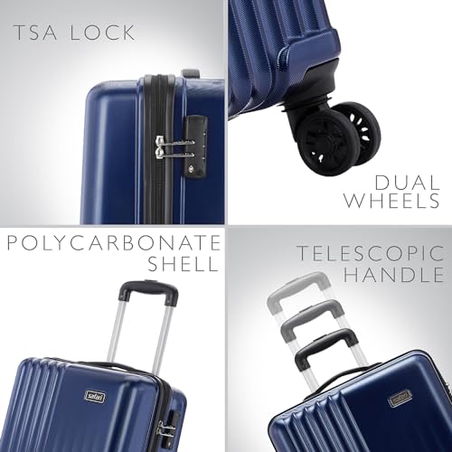 Image of Safari Ryder Hard Luggage - Midnight Blue