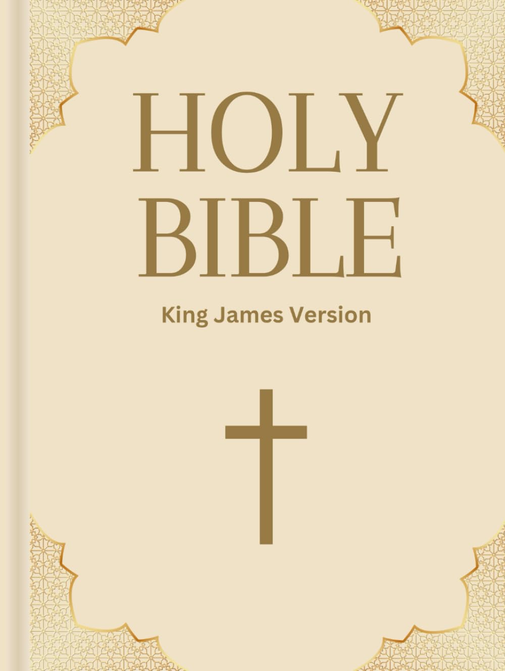 KJV Holy Bible King James Version: Large book with thick paper,