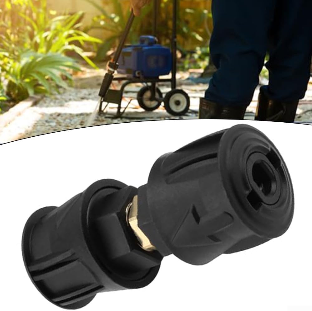 M22 14mm Quick Connect Adapter for Karcher Pressure Washers Aluminum Construction Easy Release System