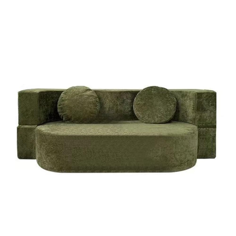 Faltbares Schlafsofa, Gästematratze Für 2,klappbar Schlafsofa Schlafsessel Bed Mit 2 Kissen,extra Dick 20cm Waschbarer Überzug Für Wohnzimmer Schlafzimmer