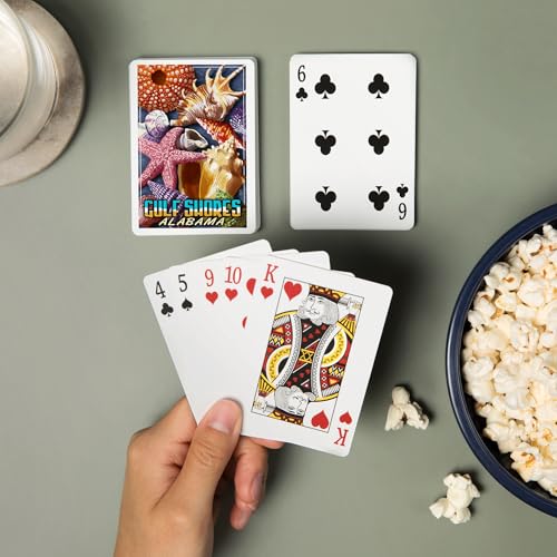 Lantern Press Gulf Shores Alabama 52 Cartas Poker miniatura 2