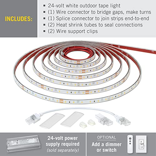 Image of Armacost Lighting RibbonFlex Pro Bright White (4000K), 60LEDs /M, 10M, 24V Outdoor Tape Light 155450