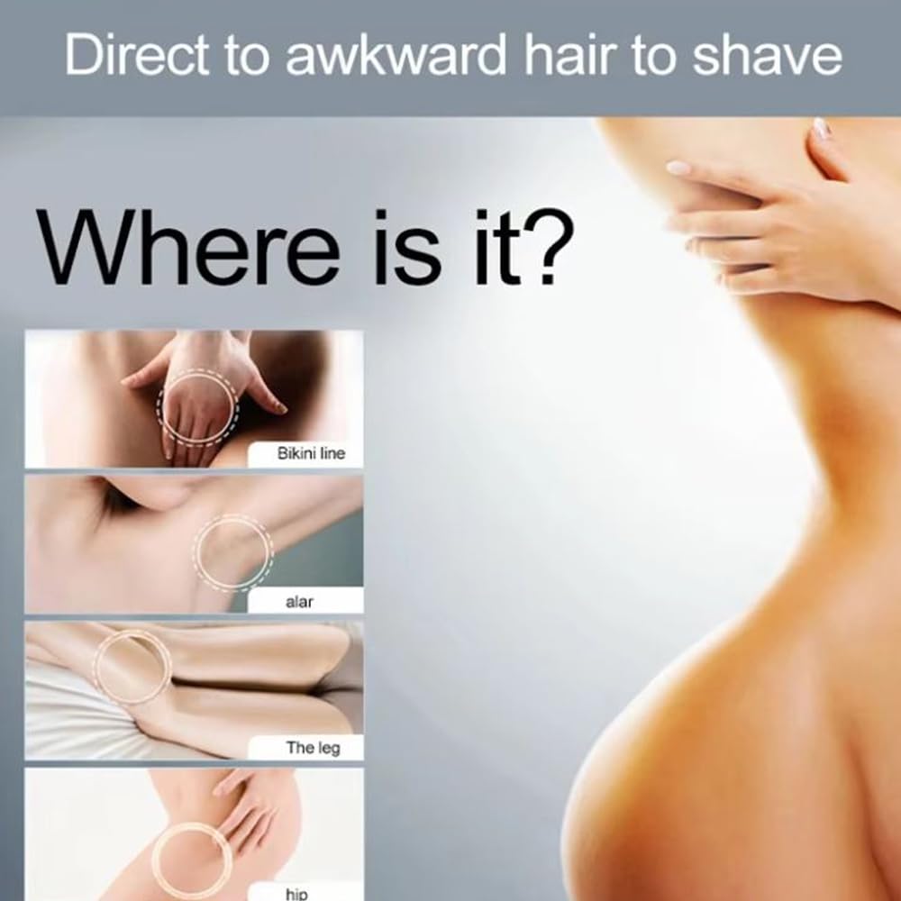 Gentle Electric Shaver with Adjustable Speed 3