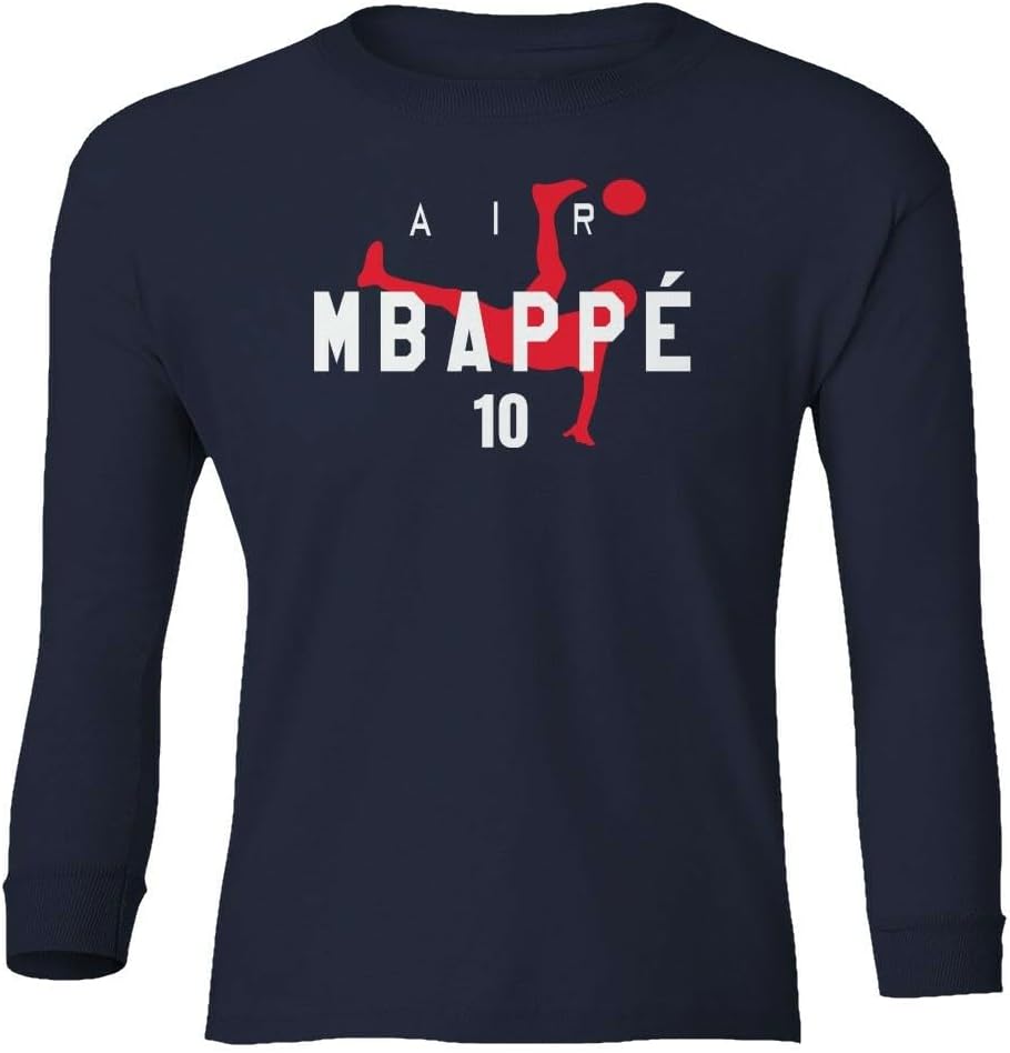 France Soccer Player - Air Mbappe Youth Long Sleeve T-Shirt