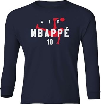 France Soccer Player - Air Mbappe Youth Long Sleeve T-Shirt