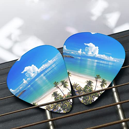 Pack de 12 médiators pour guitare Ocean Sea Beach pour guitare électrique Guitare acoustique Diverses guitares - Les Beatles, Paul McCartney, John Lennon, RIngo Starr, George Harrison Pack de 12 médiators pour guitare Ocean Sea Beach pour guitare électrique Guitare acoustique Diverses guitares – Image 7