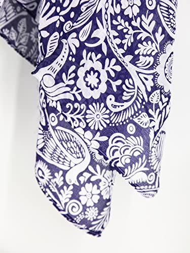 Image of Breezy Lane Women's Kimono Cardigan Summer Swimsuit Coverups Beach Cover Up with Floral Print for Vacation