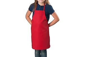 KNG Child 1941-20 Red Apron: Arts n Crafts Kids Apron