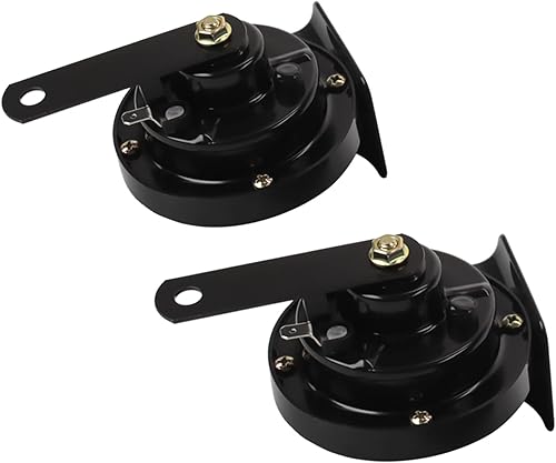 Miniatura 3 de FARBIN Bocina de coche de 12 V de tono altobajo con arnés de relé, bocina eléctrica impermeable para camión, bocina de 12 V, motocicleta (bocina