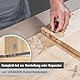 wolfcraft Exzenter-Möbelverbinder-Set - 4665000 - Komplett-Set für lösbare Schraubverbindungen im Möbelbau - inklusive Bohrschablone, Schrauben, Dübeln und Excenter Verbindungsbeschlägen
