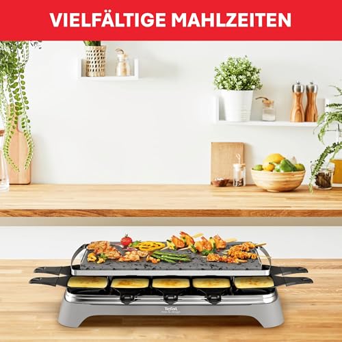 Raclette-Grill mit Steinplatte von Tefal Pierrade, 1350 Watt