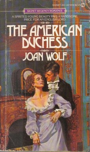 American Duchess 0893406163 Book Cover