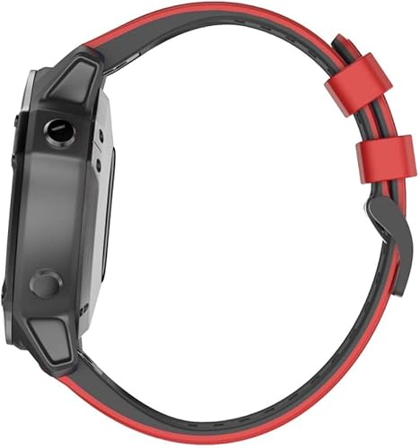 Miniatura 4 de OUTVI Correa de reloj para Garmin Enduro Fenix 6 6X Pro Solar 5 5X Plus 3 HR Descent MK1 Mk2 Mk2i Correa de silicona de liberación rápida