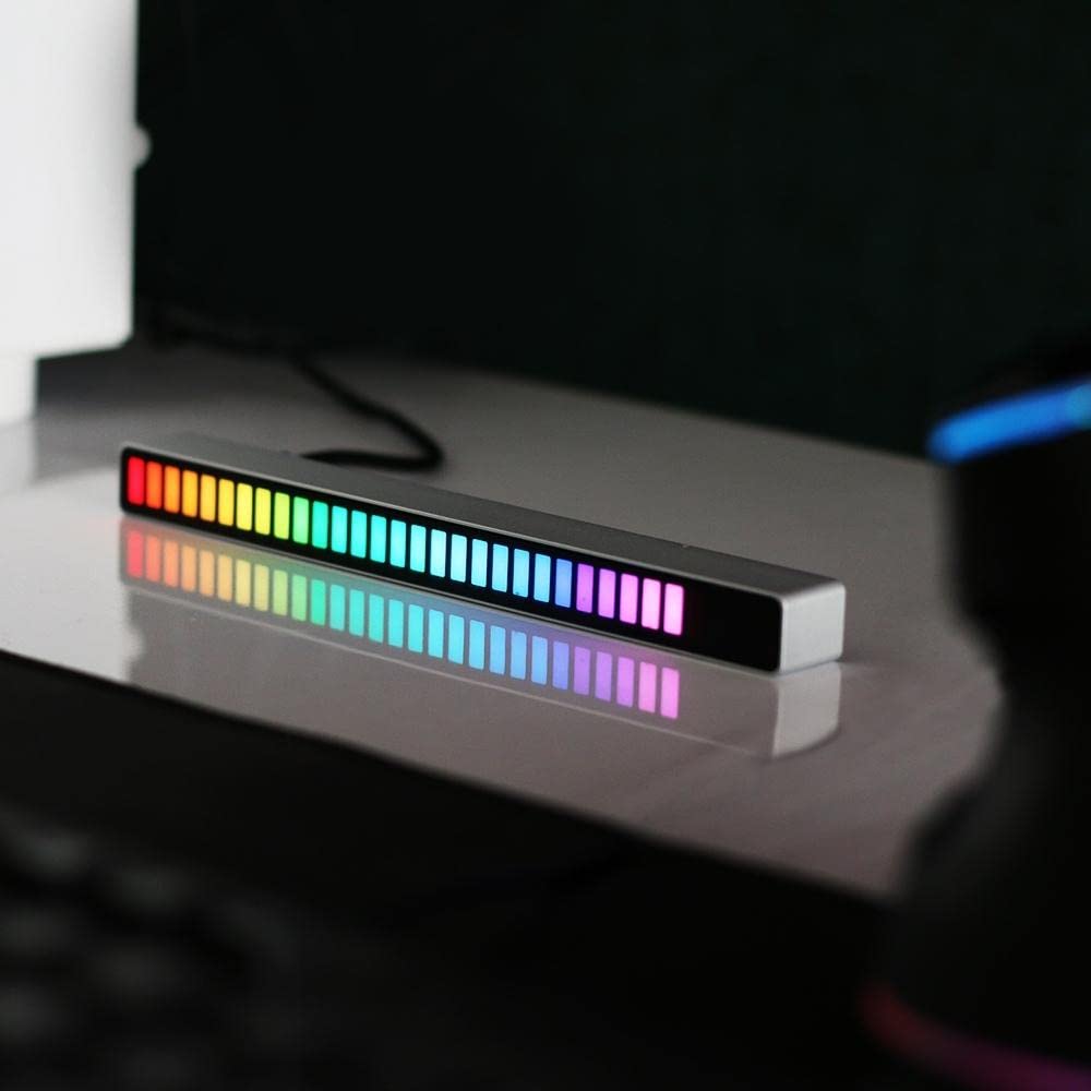 Lampada Music Bar - LED RGB - Lampada da tavolo - Collegata alla tua musica - Seguire in tempo reale - Ideale per il gaming, camera, ufficio