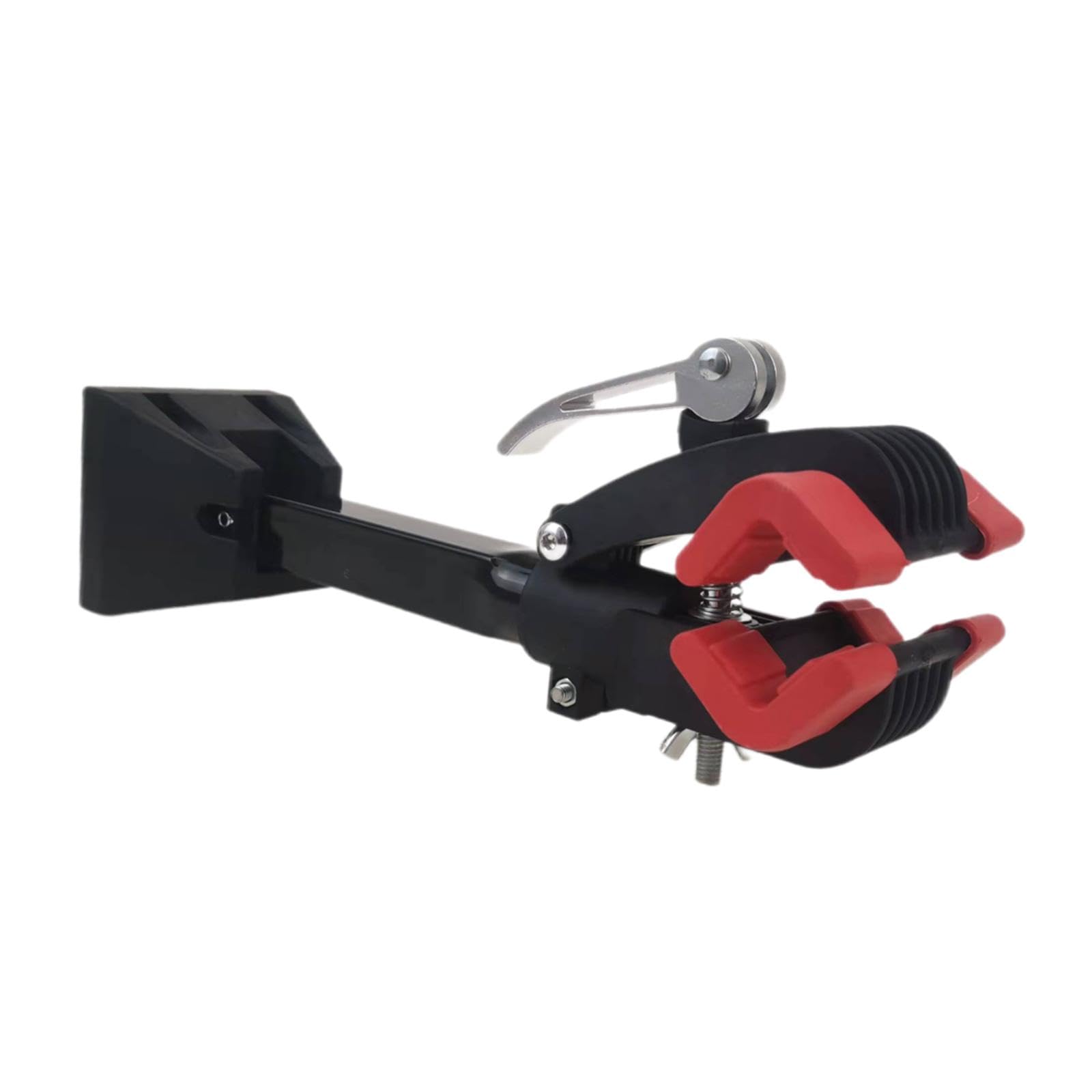 Vaveren Bike Repair Bench Wall Mounted Sturdy, Convenient Space Saving, Easy Install Bike Wall Repair Rack, Mountain Bike Repair Rack, Red