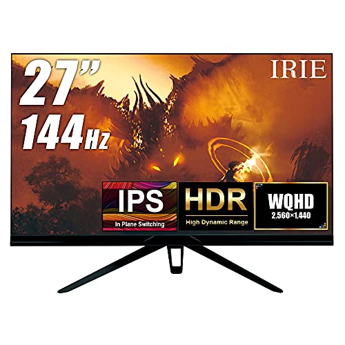 【極美品】2022年製　IRIE FFF-LD27P2 27型液晶ディスプレイ IRIE 4Kモニター 27インチ | FFF-LD27P2