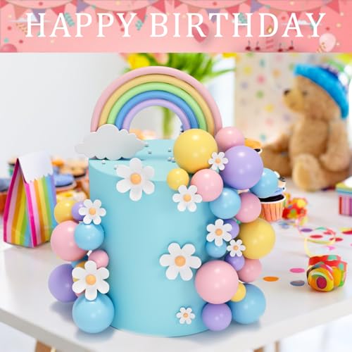 48PCS Birthday Cake Decorations