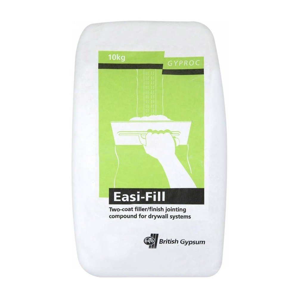 British Gypsum Gyproc EasiFill 10kg White Joint Filler