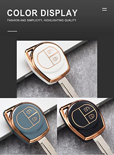 Ontto Custodia per Chiave Auto, Adatta per Suzuki
