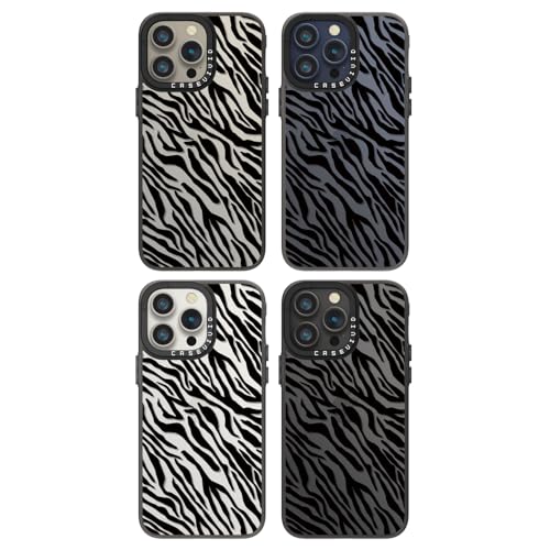 Coque iPhone 15 Pro zèbre noir cadeau fille original 6.1
