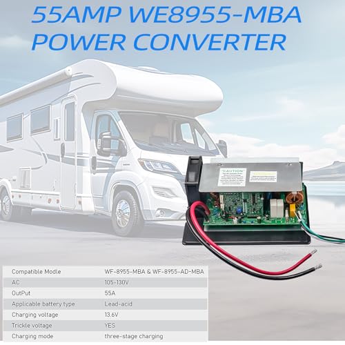 Conversor de energia WF-8955-MBA WF-8955-AD-MBA RV 55 Amp 13,6 V bateria de chumbo-ácido de carga in