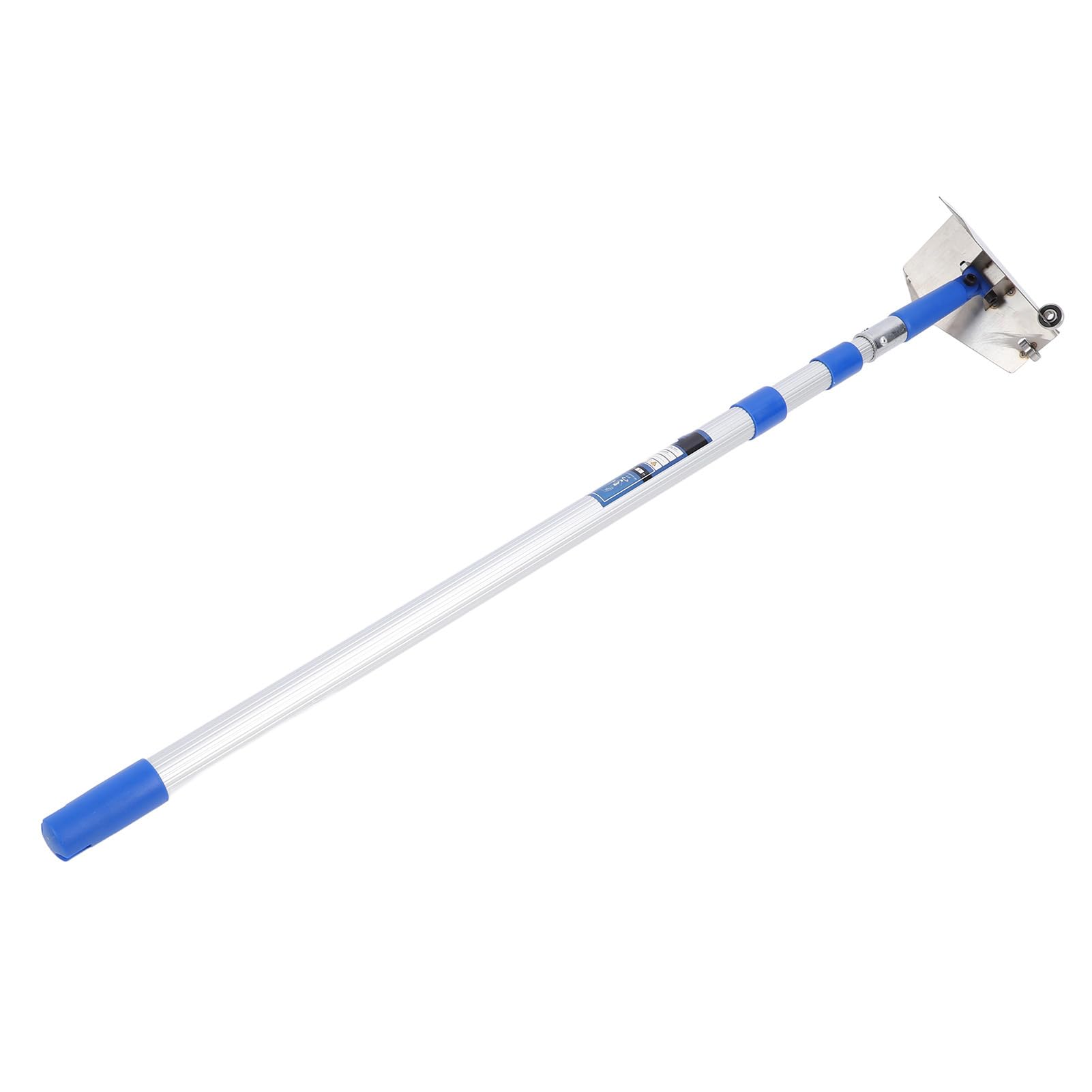 BRRNOO Eckenkelle Rostfreie, Eckenkelle Wandspachtel 360 Grad drehbar ergonomischer Griff Aluminiumlegierung Teleskopstange hochwertiger Eck-Spachtel für Profi-Handwerker und Heimwerker