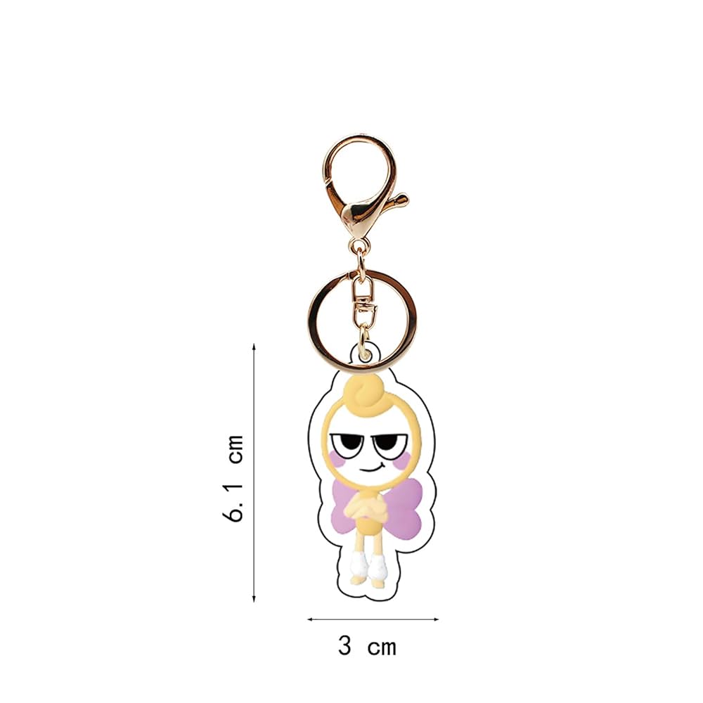 Amazon.co.jp: [白い] ダンディーズワールド キーホルダー