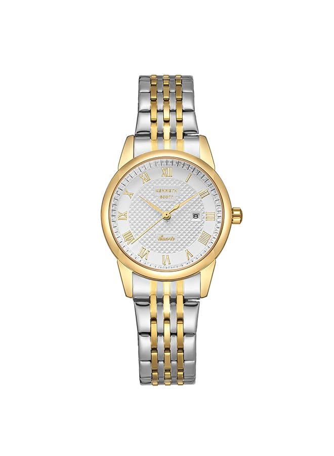 Kenneth Scott Womens Japanese Quartz Movement Watch, Analog Display and Bracelet Strap - K23530-TBTW, TT/Gld, TT/Gld, Bracelet (B0CP47DTTY) Amazon Price History, Amazon Price Tracker