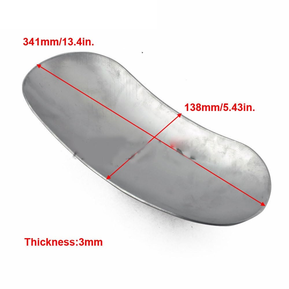 Moto In Alluminio Universale Non Verniciato Parafango Anteriore Corto Personalizzato Per Harley Touring Chopper Bobber XL883