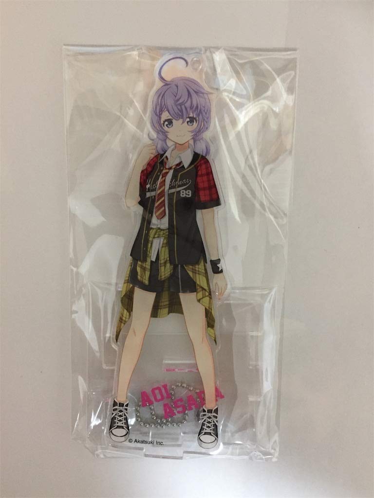 八月のシンデレラナイン ビジュアルアクリルボード サイン入りアクスタ