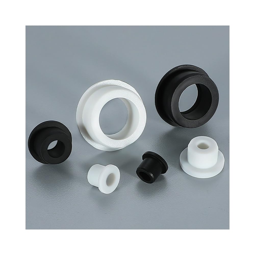 Tapones De Silicona De Varios Tamaños For Orificios De Sellado, 10 Unidades De Tapas Ciegas De Goma Antienvejecimiento For Muebles, Maquinaria, Dispositivos Electrónicos(White,53.6mm)