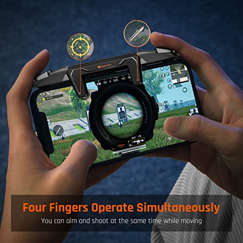 Black Shark Mobile Phone Controller For Android & Iphone, Game Controller Compatible With Pubg Mobile/Knives Out/Call Of Duty Mobile thumb #1