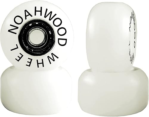 Miniatura 4 de NOAHWOOD Diapasón de madera completo (Noah Team 9.5S nariz corta cola corta) hecho a mano (+ 1.339 in Prince Silvery Trucks) (+NW HandmadePro Logo