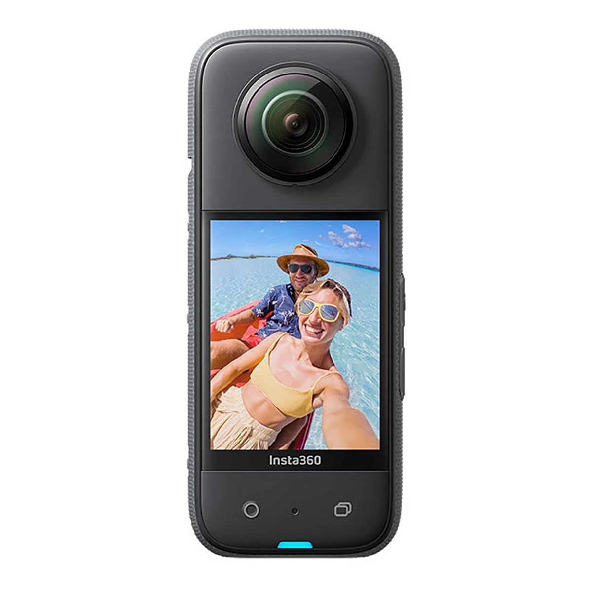 Insta360 X3 Creator zestaw wodoszczelna kamera sportowa 360° z czujnikiem 1/2", zdjęcia 5,7K 360°, 72MP 360°, stabilizacja, ekran dotykowy 2,29", wibracje, edycja sztucznej inteligencji, transmisja